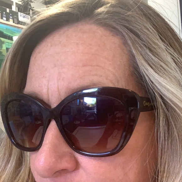 Circus by Sam Edelman cat eye sunglasses tortoise color - Picture 10 of 10